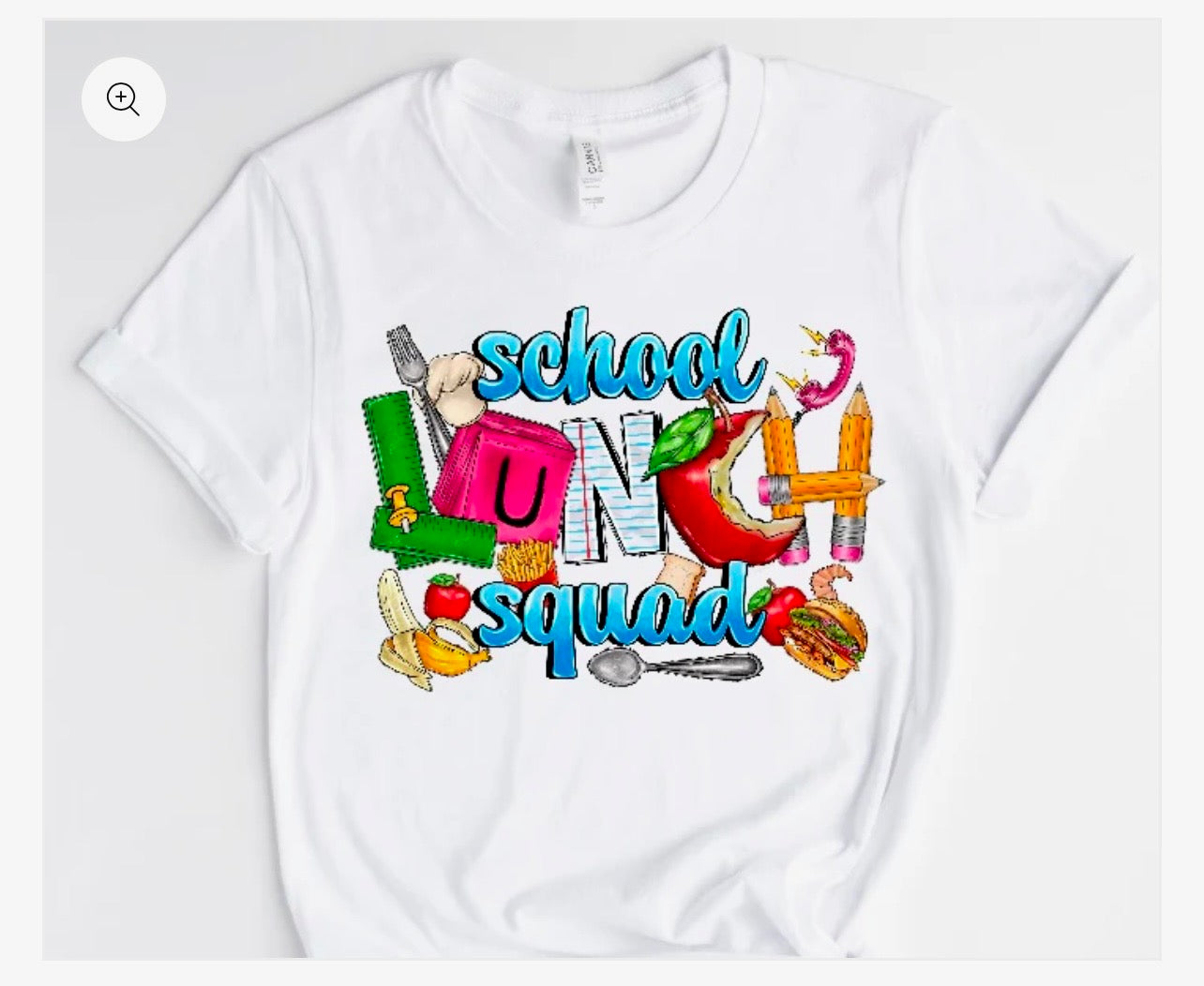 School Lunch Squad T Shirt