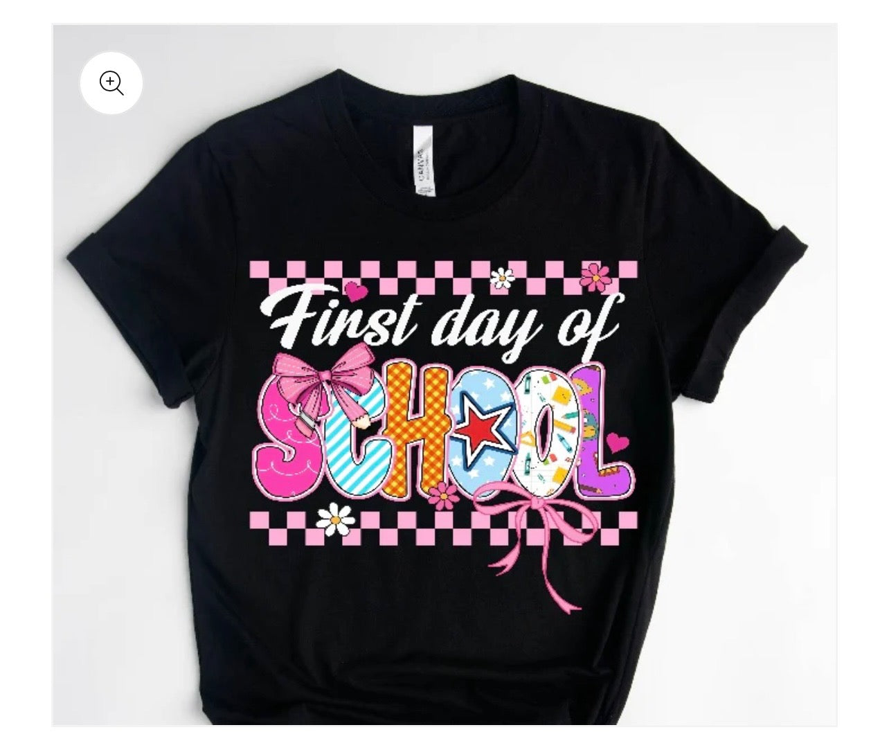 Pink First Day T Shirt