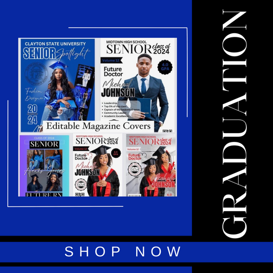 Editable Magazine Cover