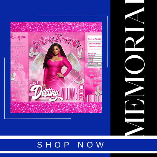 Memorial Editable Design