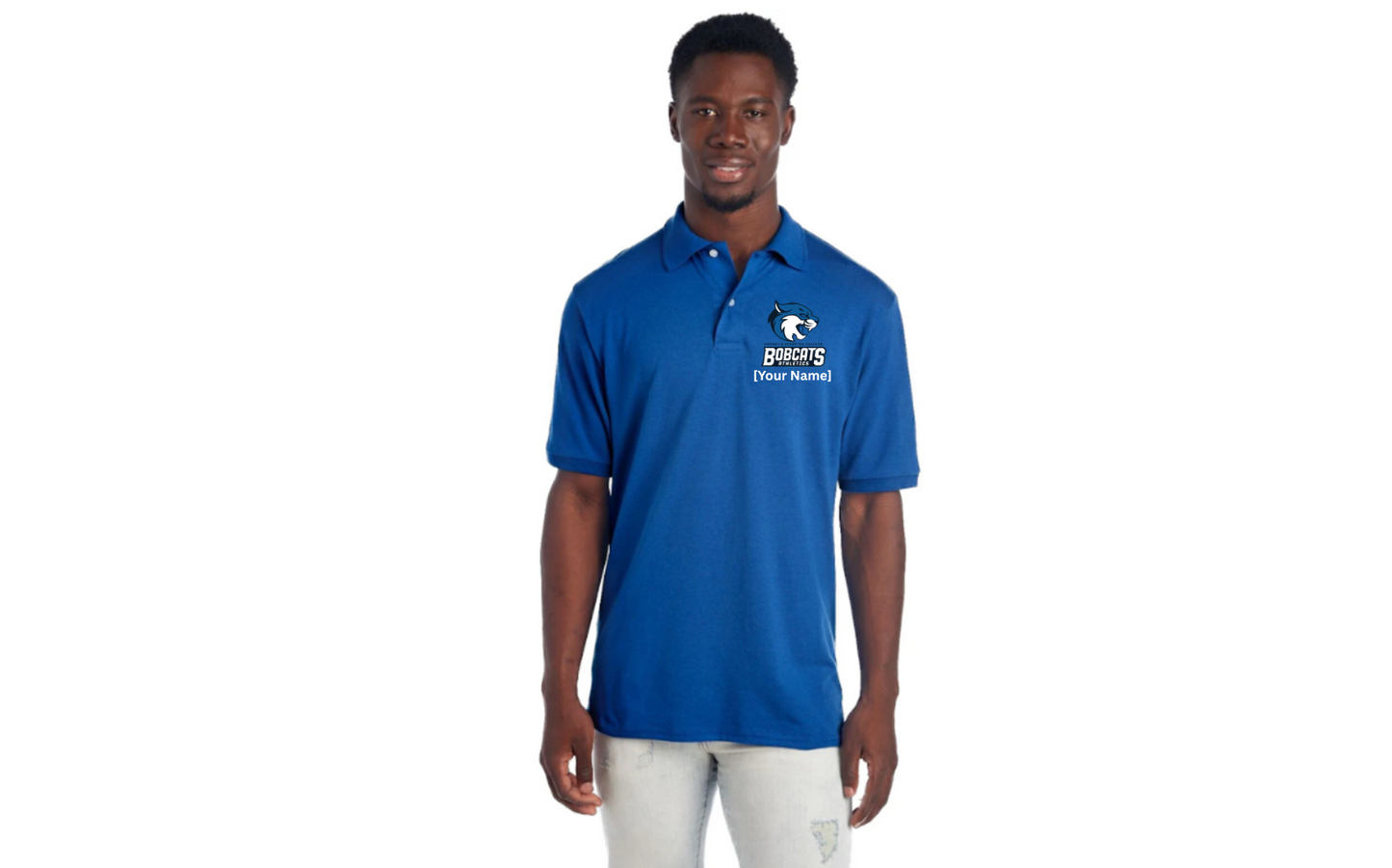 Bobcats Custom Polo