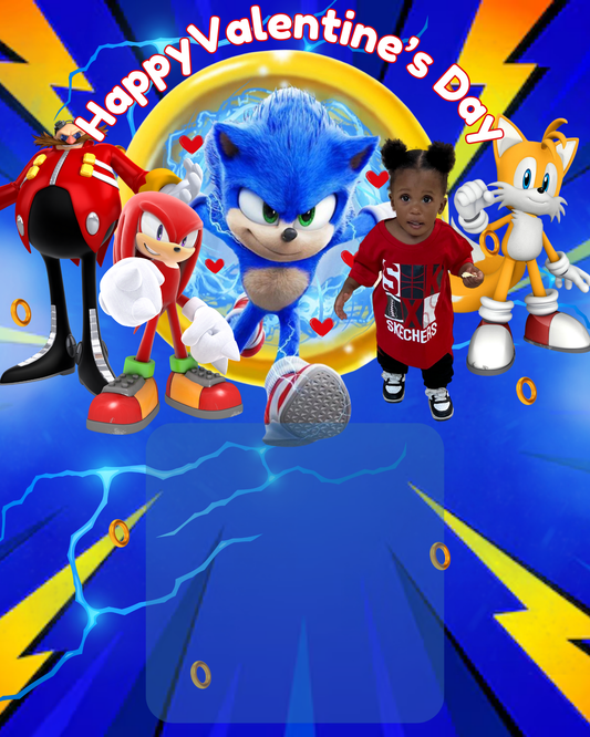 Sonic Editable Digital Vday Card