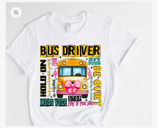 Bus Driver T Shirt
