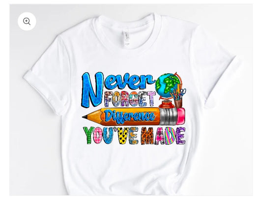 Never Forget T Shirt