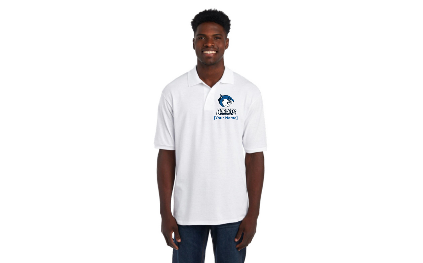 Bobcats Custom Polo
